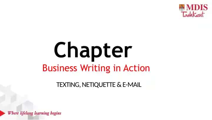 Business Writing in Action