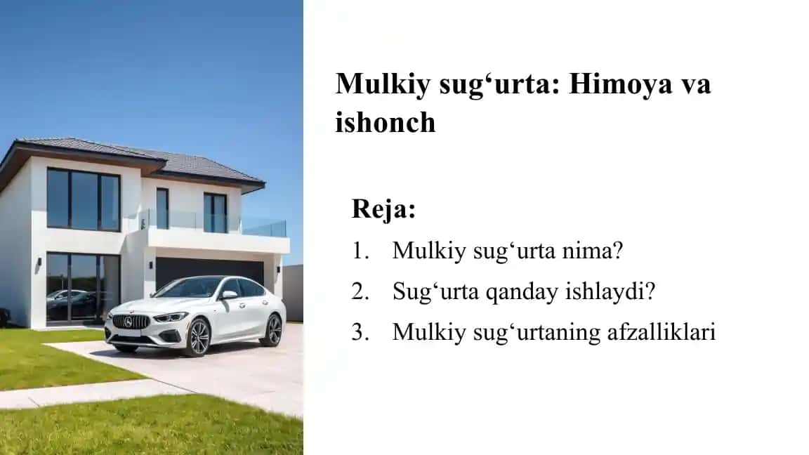 Mulkiy sug‘urta