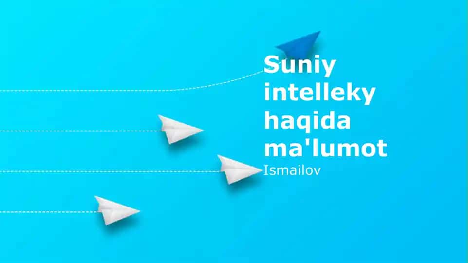 Suniy intellekt