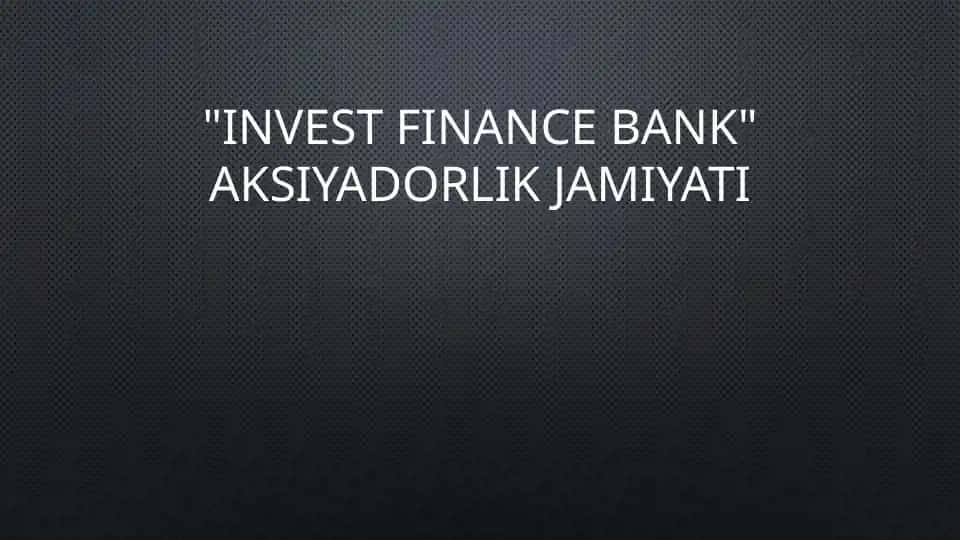 Invest Finance Bank