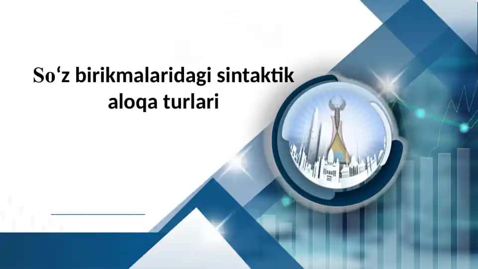 So‘zbirikmalaridagisintaktikaloqaturlari