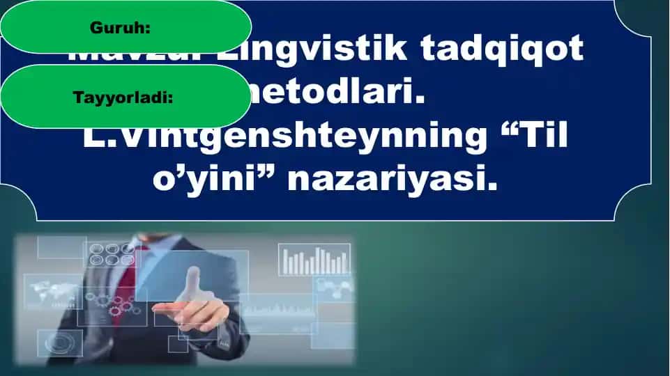 Lingvistik tadqiqot metodlari