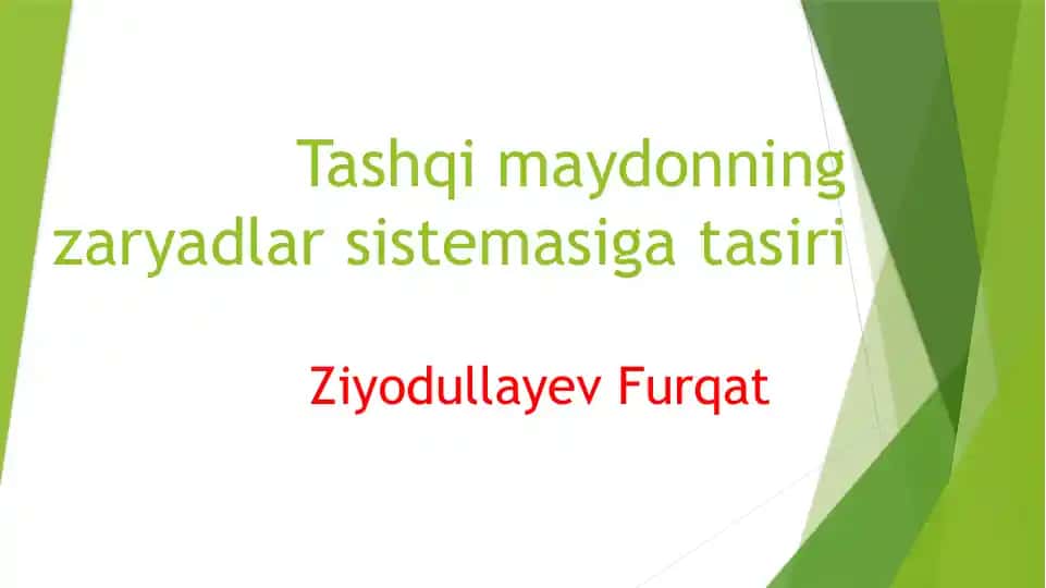 Zaryadlar sistemasi