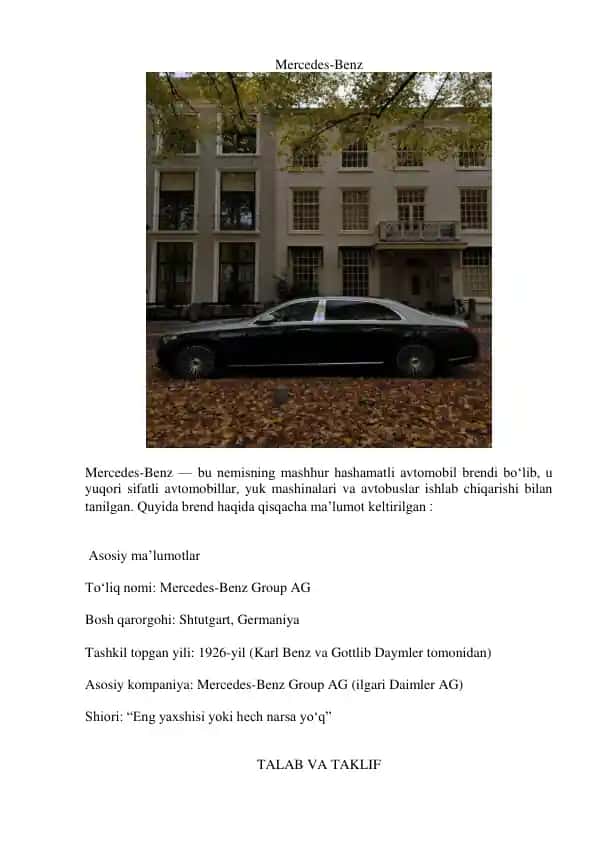 Mercedes-Benz