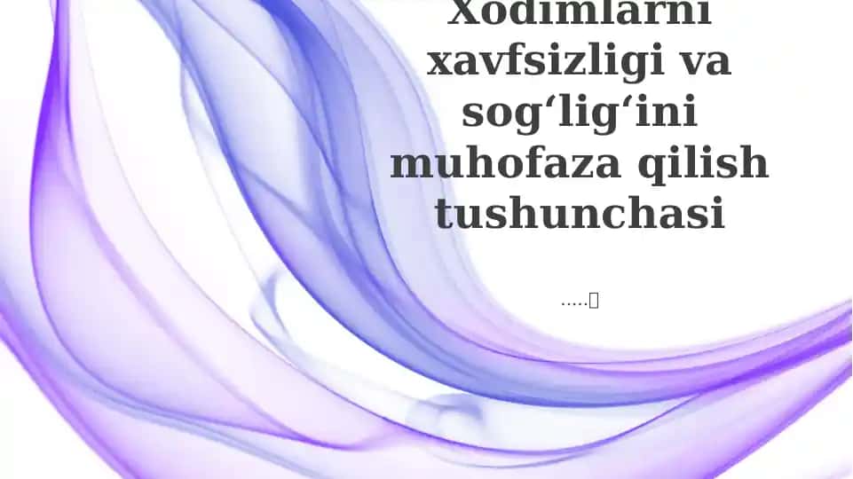 Xavfsizlik qoidalari va muvofiqligi