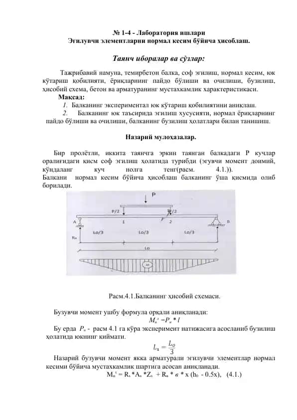 Лаборатория ишлари