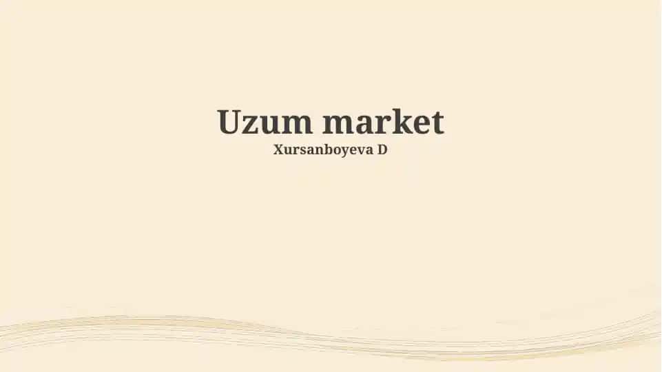 Uzum Market