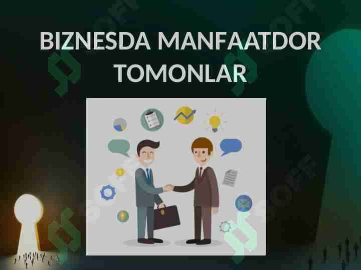 Biznesda manfaatdor tomonlar