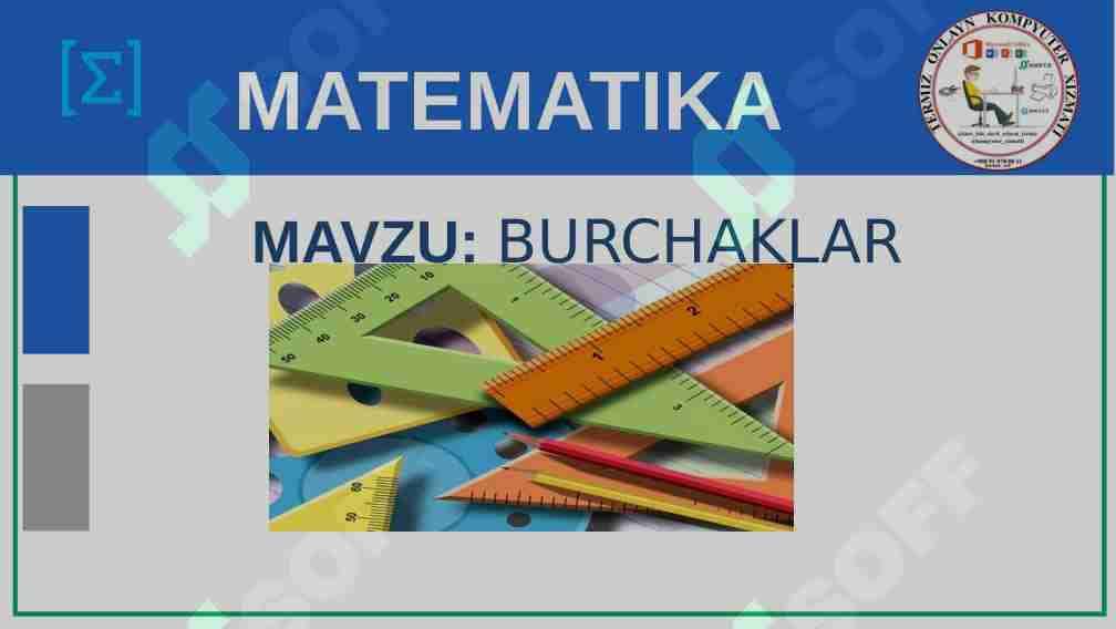 Burchaklar