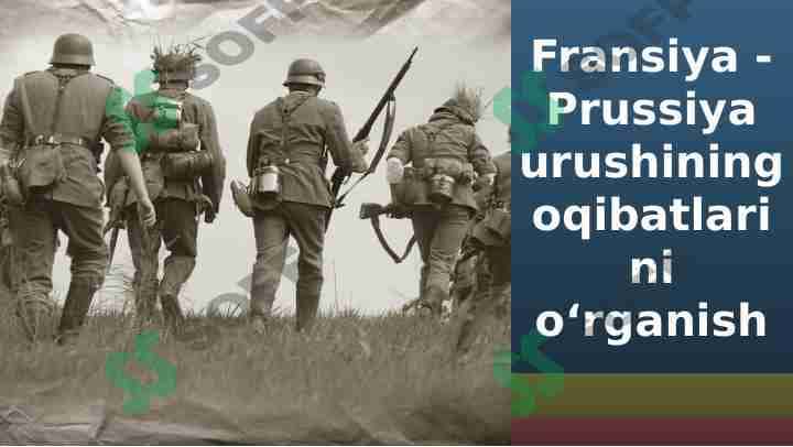 Fransiya - Prussiya urushining oqibatlarini oʻrganish
