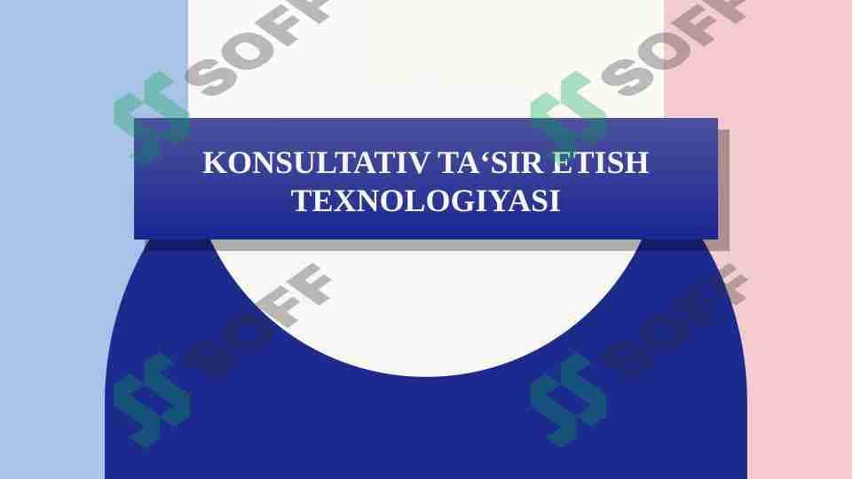 Konsultativ ta‘sir etish texnologiyasi