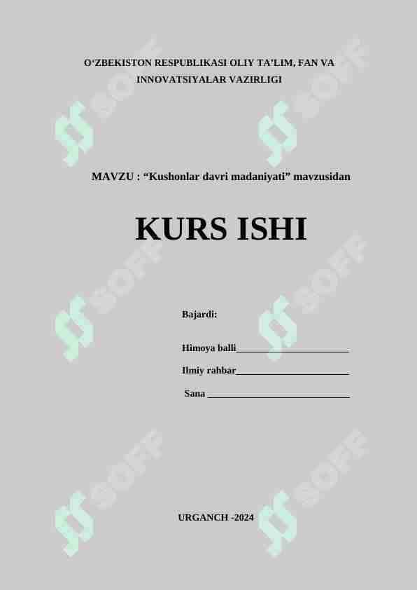 Kushonlar davrida madaniyat