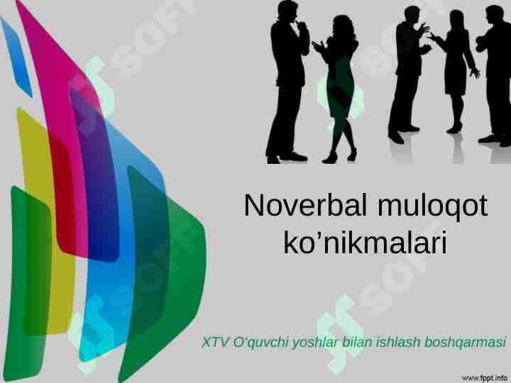 Noverbal muloqot ko’nikmalari