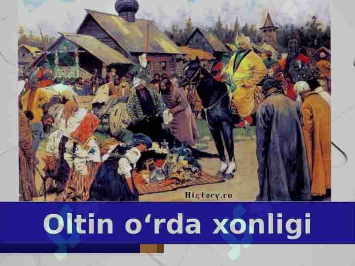 Oltin oʻrda xonligi