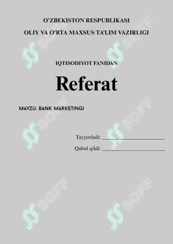 Bank marketingi
