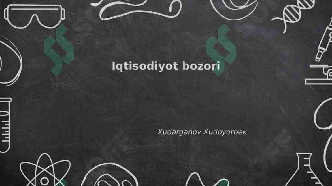 Iqtisodiyot bozori