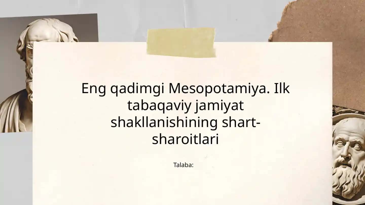 Mesopotamiya Geografiyasi