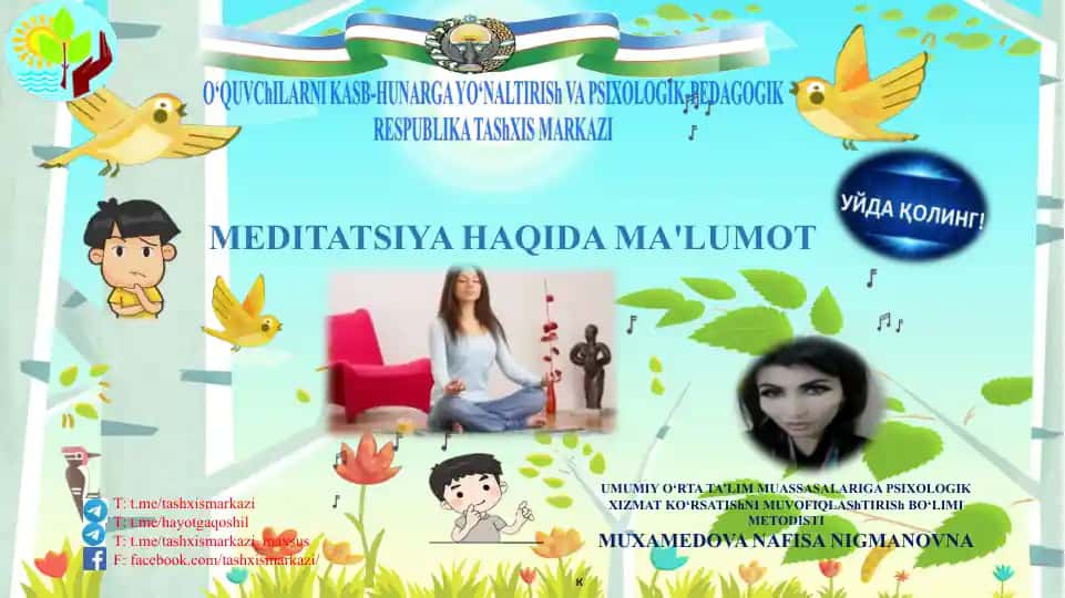 Meditatsiya haqida ma'lumot