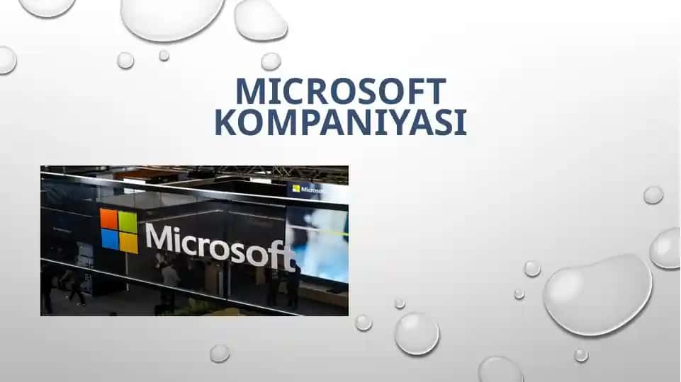 Microsoft kompaniyasi