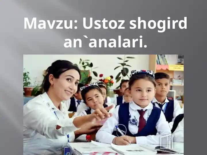 Ustozshogirdan'analari