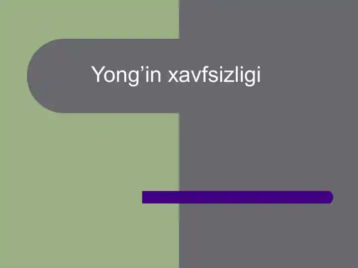 Yong’in хаvfsizligi