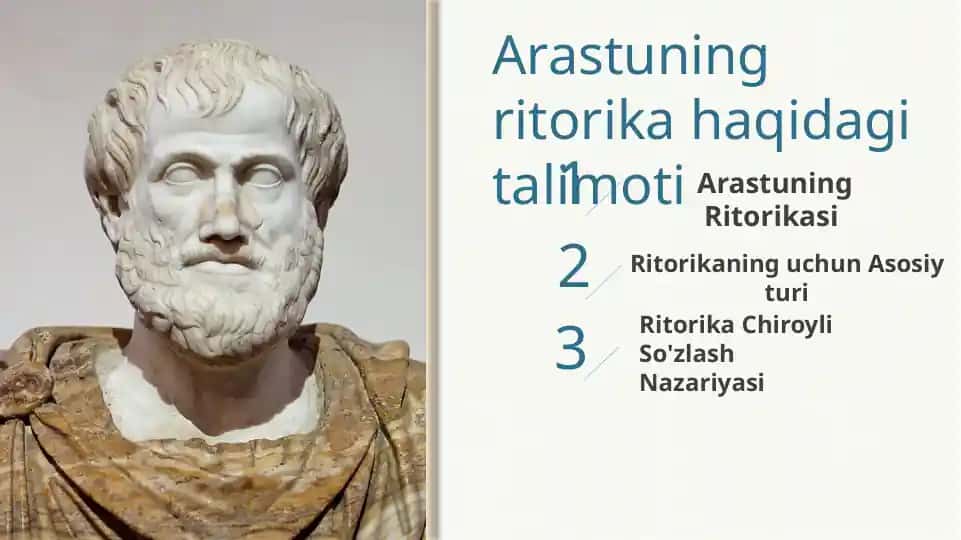 Arastuning Ritorikasi