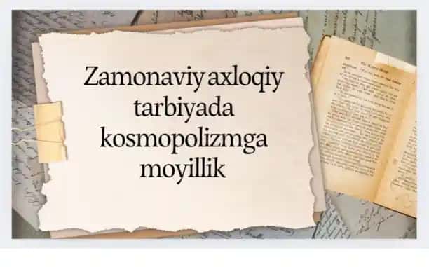 Zamonaviy Axlogiy Tarbiya