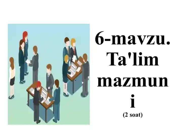 Ta'lim mazmuni