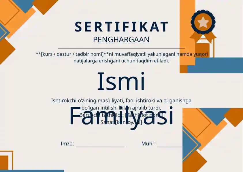 SERTIFIKAT