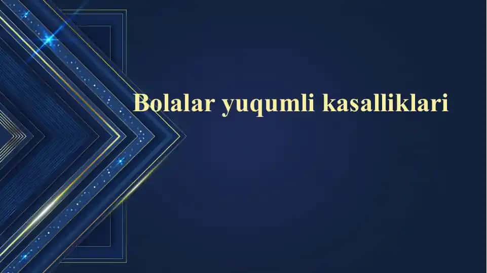 Yuqumli kasalliklar bilan bog'liq «Kasalliklar Davri va Davolash»