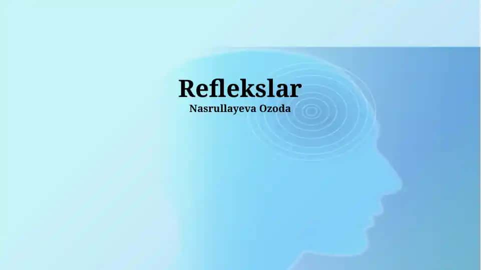 Reflekslar