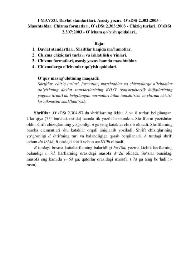 Davlat standartlari