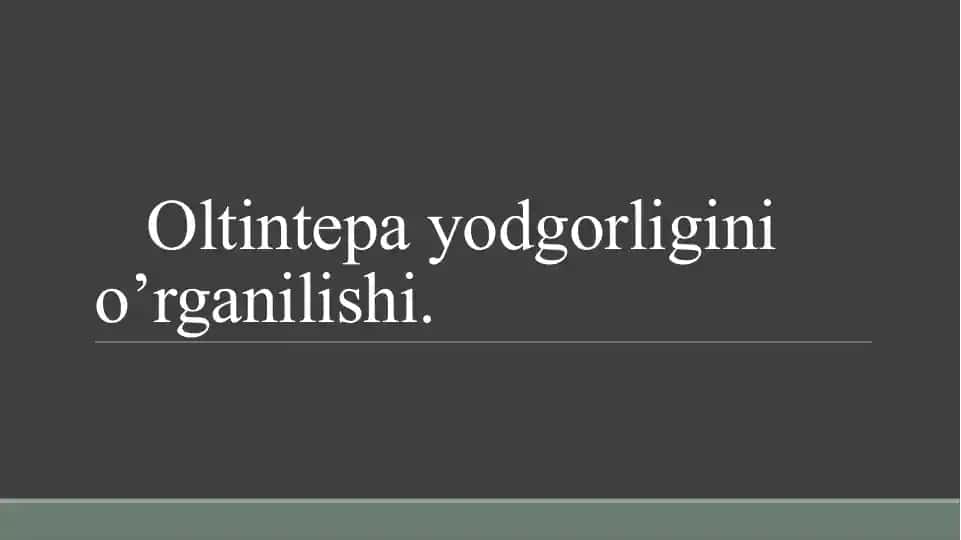Oltintepa Yodgorligi