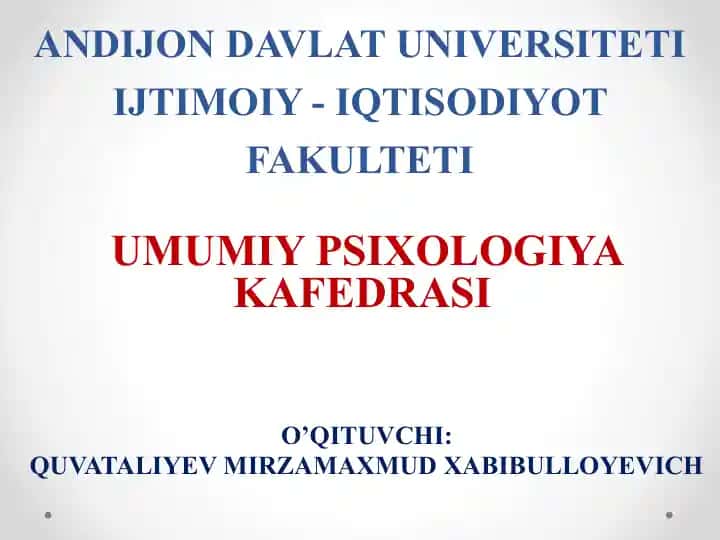 Psixologiya darsliklar - Idrok