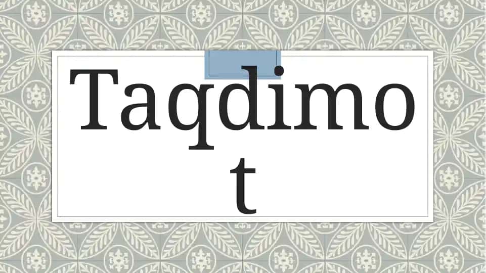 Maktabgacha ta'lim kadrlarini tayyorlash