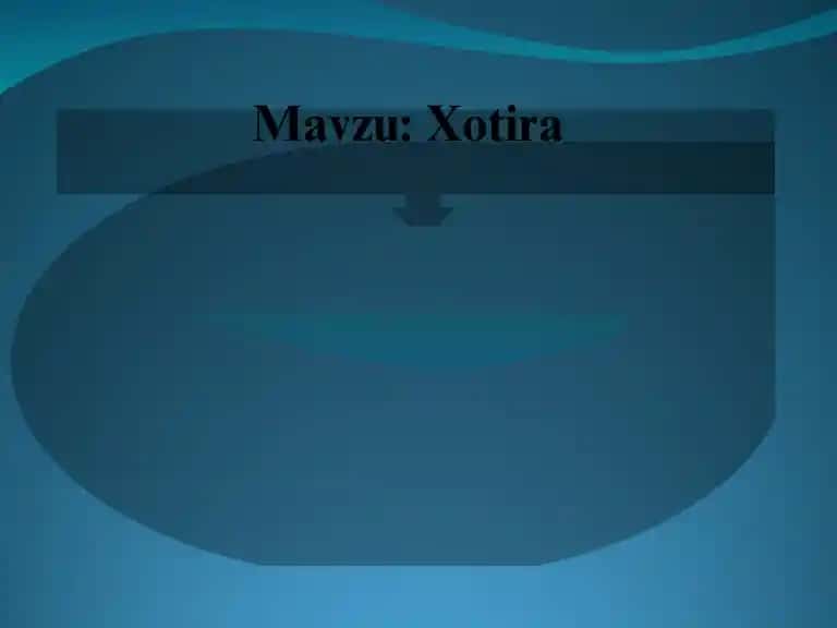Xotira