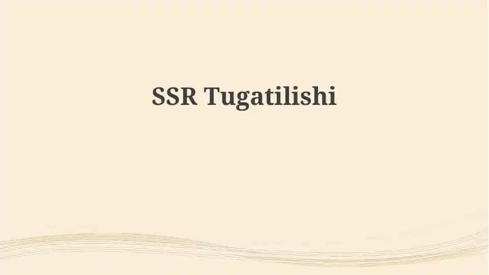SSR tugatilishi