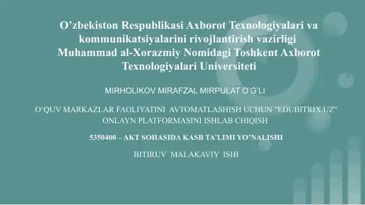 Edubitrix.uz
