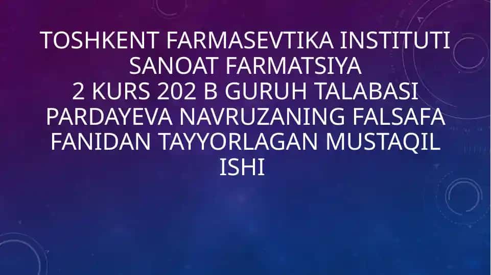 G'arb mutafakkirlarining ta'limoti