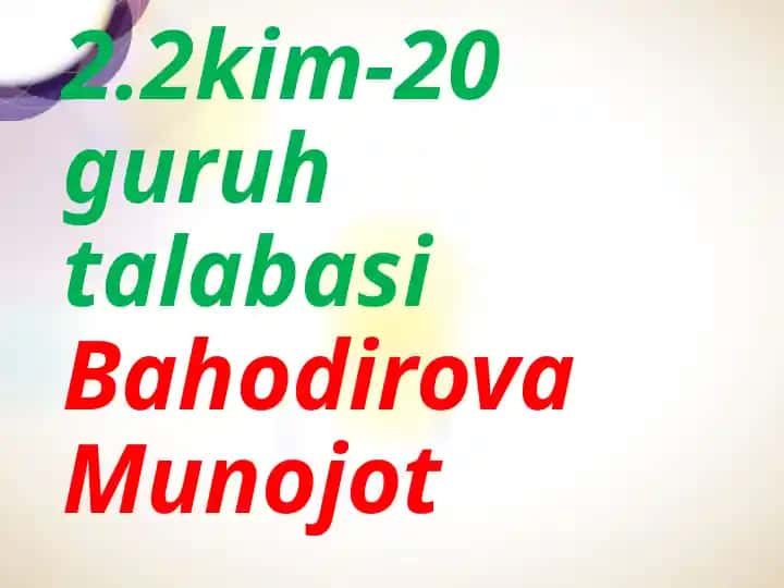 Kislotalarning olinishi va xossalari (Sulfat kislota)