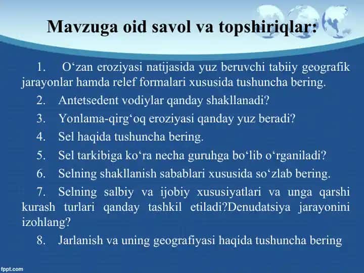 Muzliklarning geologik faoliyati
