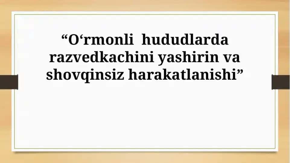 Yashirin Harakat Asoslari