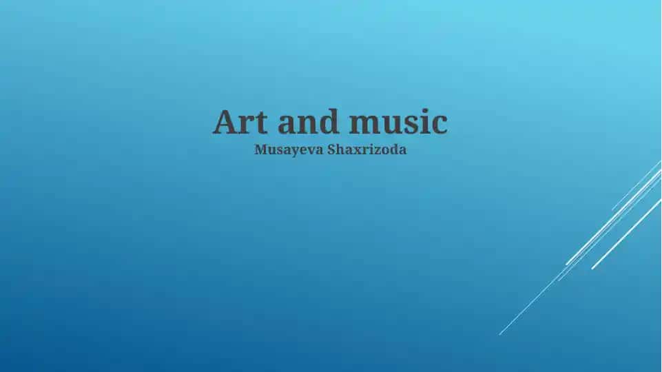 Intertwined Histories: Art and Music Interrelations