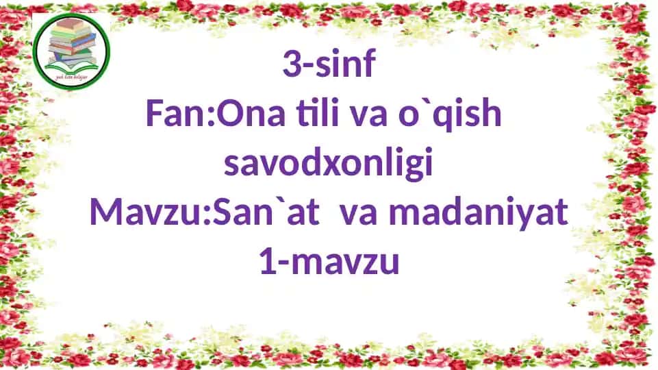 San`at va madaniyat