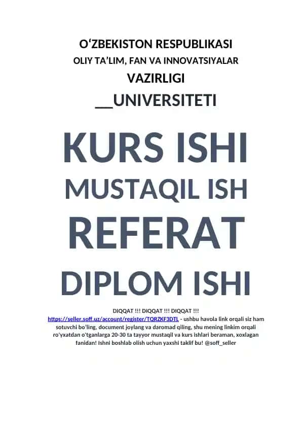 Nodavlat notijorat tashkilotlari haqida