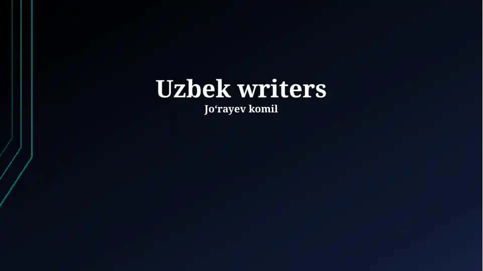 Classical Uzbek Literature