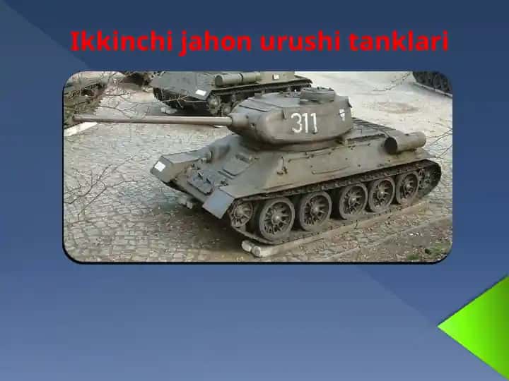 Ikkinchi jahon urushi tanklari