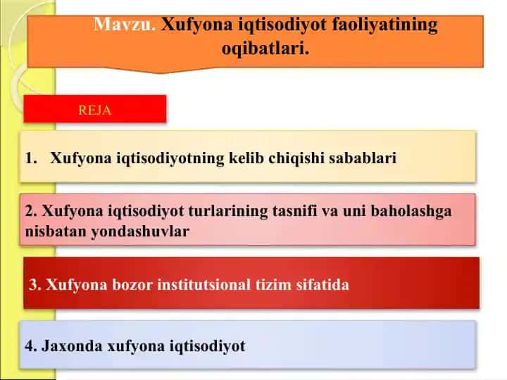 Xufyona iqtisodiyot
