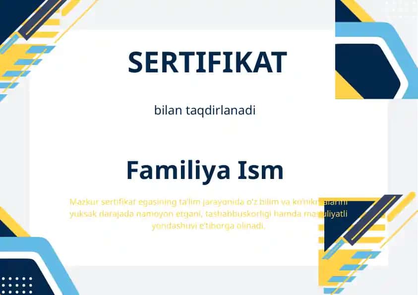 SERTIFIKAT