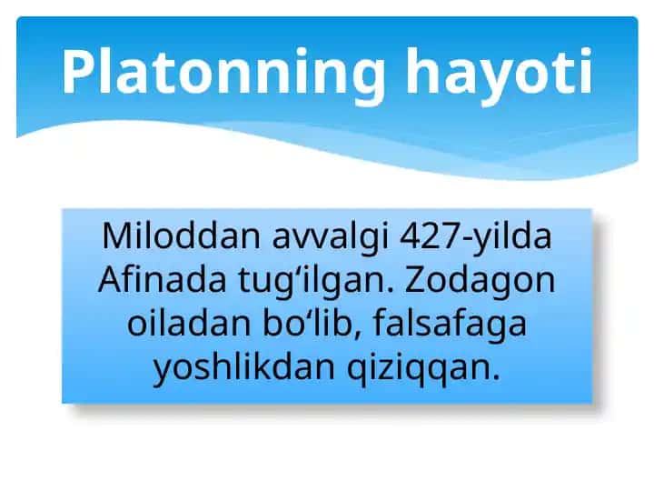 Platon Falsafasi